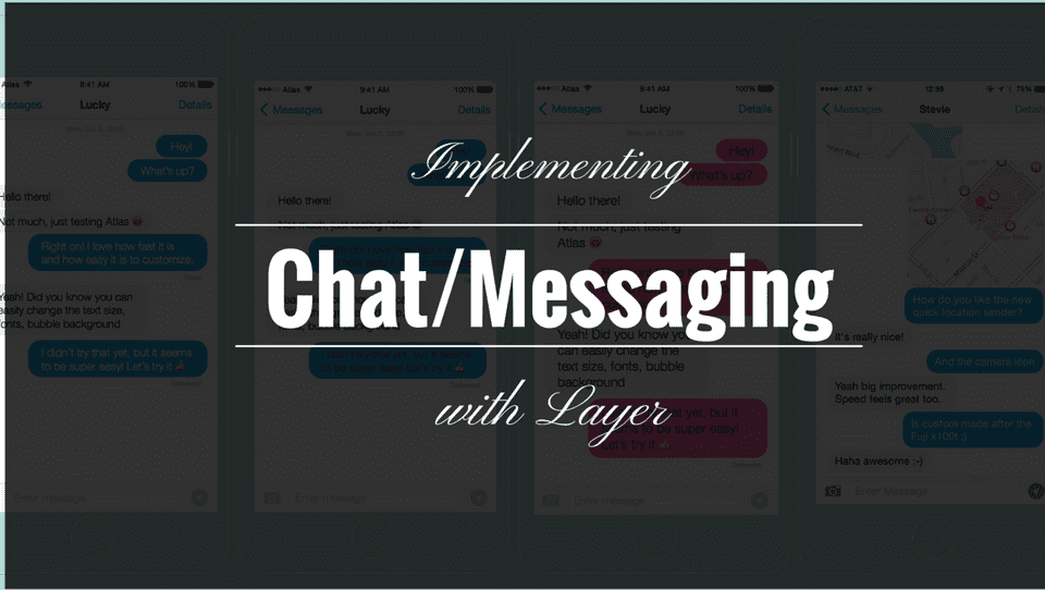 Implementing Chat Messaging in iOS apps 1 or5whr